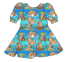 Load image into Gallery viewer, Capy Cuties Prairie Dress