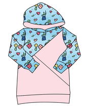 Load image into Gallery viewer, Soft Spring Floral Classic Hoodie (or Crewneck)