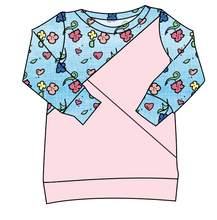 Load image into Gallery viewer, Soft Spring Floral Classic Hoodie (or Crewneck)