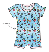 Load image into Gallery viewer, Soft Spring Floral Grow With Me Pants And Shorts Romper