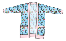 Load image into Gallery viewer, Soft Spring Floral Kids Grandpa Cardigan