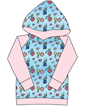 Load image into Gallery viewer, Soft Spring Floral Ladies Hoodie