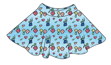 Load image into Gallery viewer, Soft Spring Floral Ladies' Circle Skirt