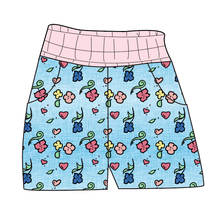 Load image into Gallery viewer, Soft Spring Floral Ladies' Joggers and Jogger Shorts