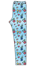 Load image into Gallery viewer, Soft Spring Floral Ladies' Lounge Leggings