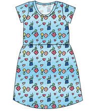 Load image into Gallery viewer, Soft Spring Floral Ladies' Play Dress
