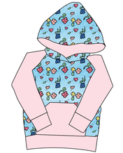 Load image into Gallery viewer, Soft Spring Floral Mens' Hoodie