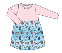 Load image into Gallery viewer, Soft Spring Floral Play Dress