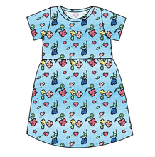 Load image into Gallery viewer, Soft Spring Floral Play Dress