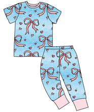 Load image into Gallery viewer, Soft Bows Basic Loungewear Set