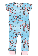 Load image into Gallery viewer, Soft Bows Emmett Pants And Shorts T-Shirt Romper