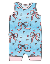 Load image into Gallery viewer, Soft Bows Emmett Pants And Shorts T-Shirt Romper