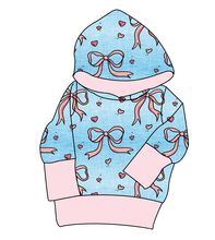 Load image into Gallery viewer, Soft Bows Grow With Me Hoodie (or Crewneck)
