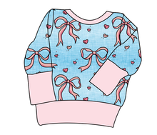 Load image into Gallery viewer, Soft Bows Grow With Me Hoodie (or Crewneck)