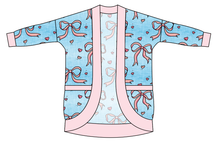 Load image into Gallery viewer, Soft Bows Ladies' Cocoon Cardigan
