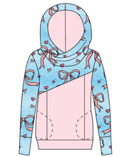 Load image into Gallery viewer, Soft Bows Ladies Hoodie
