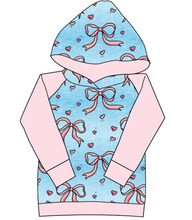 Load image into Gallery viewer, Soft Bows Ladies Hoodie