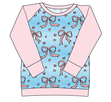 Load image into Gallery viewer, Soft Bows Ladies' Classic Crewneck