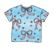 Load image into Gallery viewer, Soft Bows Oversized Tee