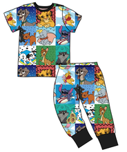 Load image into Gallery viewer, Rad Character Quilt Basic Loungewear Set