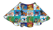 Load image into Gallery viewer, Rad Character Quilt Circle Skirt