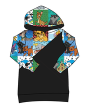 Load image into Gallery viewer, Rad Character Quilt Classic Hoodie (or Crewneck)