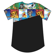 Load image into Gallery viewer, Rad Character Quilt Kids' Relaxed Tee
