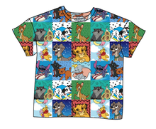 Load image into Gallery viewer, Rad Character Quilt Ladies' Oversized Tee