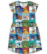 Load image into Gallery viewer, Rad Character Quilt Ladies' Play Dress