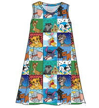 Load image into Gallery viewer, Rad Character Quilt Ladies' Swing Dress