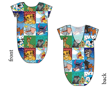 Load image into Gallery viewer, Rad Character Quilt Leo