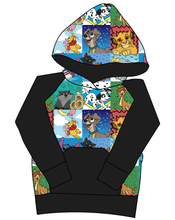 Load image into Gallery viewer, Rad Character Quilt Mens' Hoodie