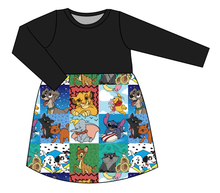 Load image into Gallery viewer, Rad Character Quilt Play Dress