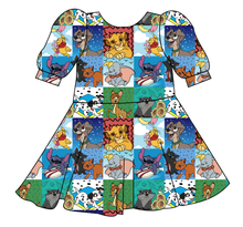 Load image into Gallery viewer, Rad Character Quilt Prairie Dress