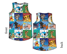 Load image into Gallery viewer, Rad Character Quilt Summer Tank