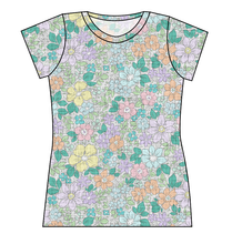 Load image into Gallery viewer, Pastel Garden Ladies' Basic Tee