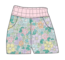 Load image into Gallery viewer, Pastel Garden Ladies' Joggers and Jogger Shorts