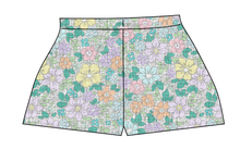 Load image into Gallery viewer, Pastel Garden Ladies' Lounge Shorts