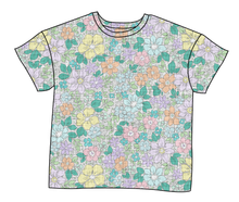 Load image into Gallery viewer, Pastel Garden Ladies' Oversized Tee