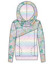 Load image into Gallery viewer, Pastel Garden Ladies Hoodie