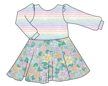 Load image into Gallery viewer, Pastel Garden Prairie Dress