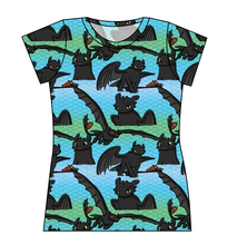 Load image into Gallery viewer, Fury of the Night Ladies' Basic Tee