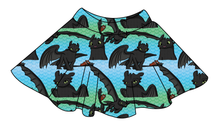 Load image into Gallery viewer, Fury of the Night Ladies' Circle Skirt
