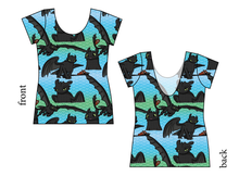 Load image into Gallery viewer, Fury of the Night Ladies' Low Back Ballerina Tee