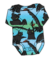 Load image into Gallery viewer, Fury of the Night Lap Neck Bodysuit