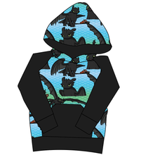 Load image into Gallery viewer, Fury of the Night Mens' Hoodie