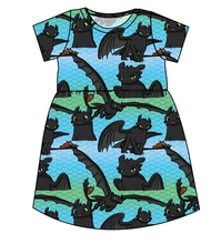 Load image into Gallery viewer, Fury of the Night Play Dress