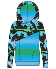 Load image into Gallery viewer, Fury of the Night Ladies Hoodie