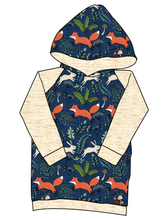Load image into Gallery viewer, Frolicking Foxes Classic Hoodie (or Crewneck)