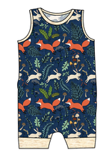 Load image into Gallery viewer, Frolicking Foxes Emmett Pants And Shorts T-Shirt Romper